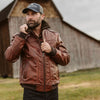 Tetons - Maverick Bomber Jacket and Removable Collars