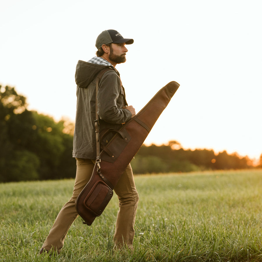 Dakota Rifle Case | Leather