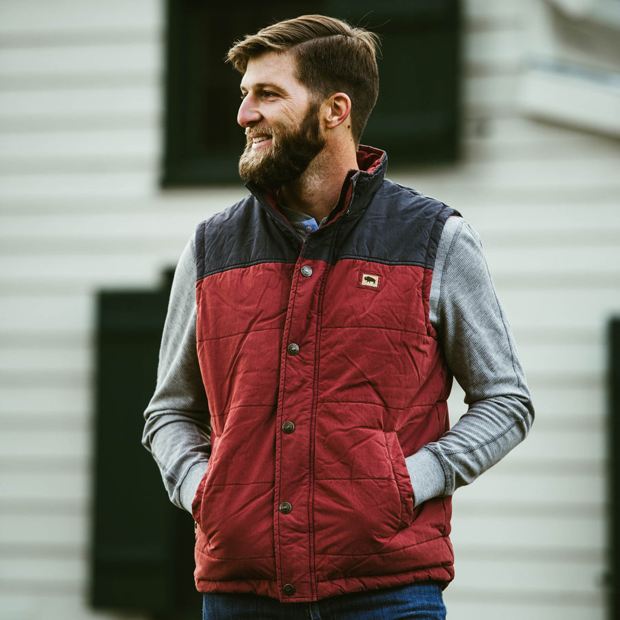 Hudson Vest - Red 