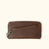 Madison Wristlet Wallet | Dark Hazelnut