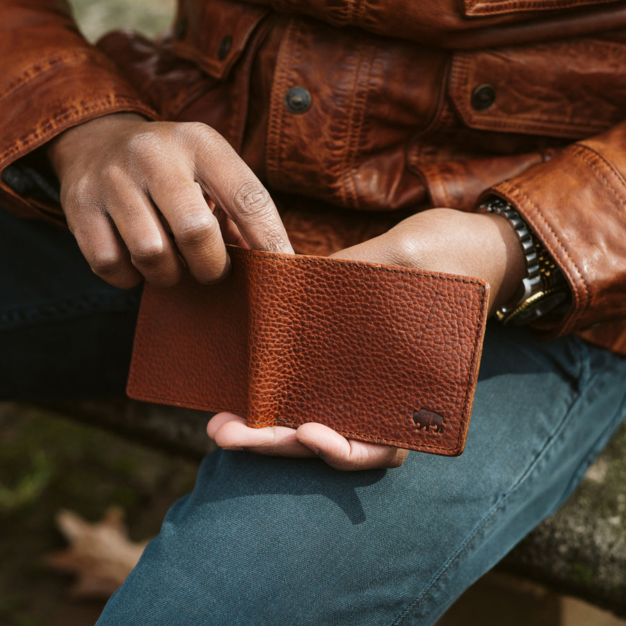 Ryder Reserve Bison Leather Wallet