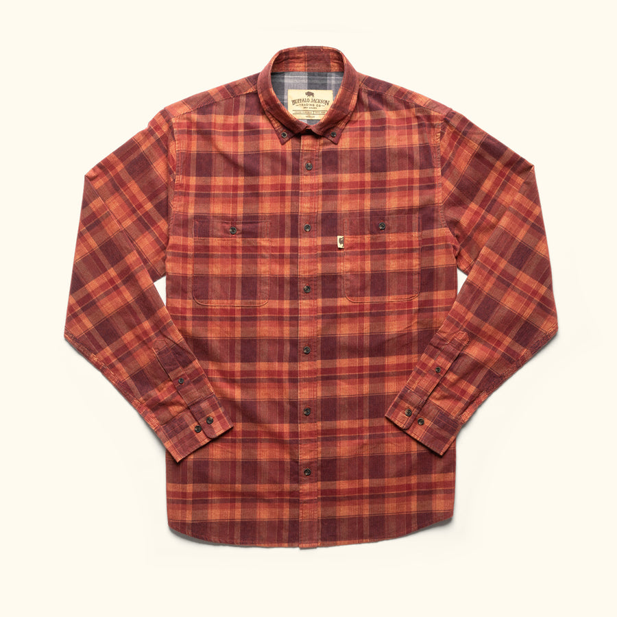 mens best Montana Corduroy Shirt | Wash Fire 