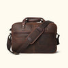 Men's Vintage Leather Pilot Bag | Vintage Oak front
